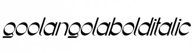 Goolangola Bold Italic  les polices de caractères gratuit tlcharger