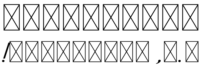 Goolangola Bold Italic Font OTHER CHARS