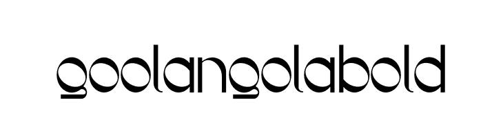 Goolangola Bold  baixar fontes gratis