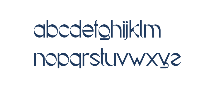 Goolangola Bold Lowercase