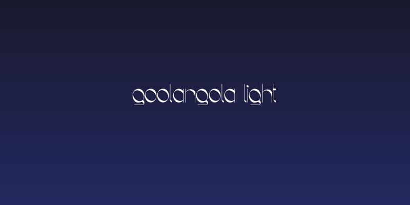 Goolangola Light Social Header