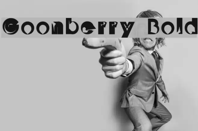 Goonberry Bold Font examples
