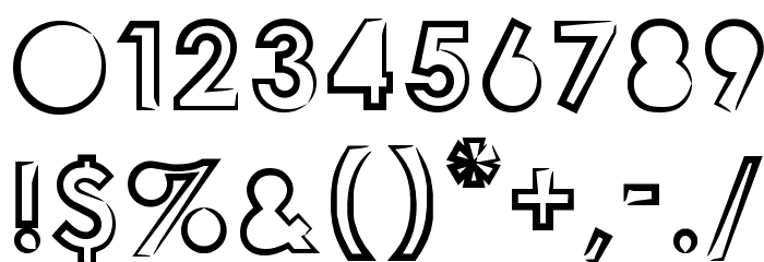 Goonberry Light Font OTHER CHARS