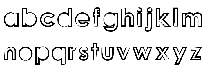 Goonberry Light Font LOWERCASE