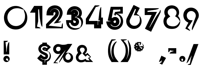 Goonberry Regular Font OTHER CHARS