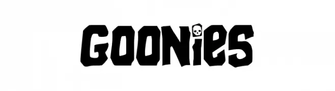 Goonies  font caratteri gratis