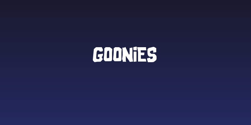 Goonies Social Header