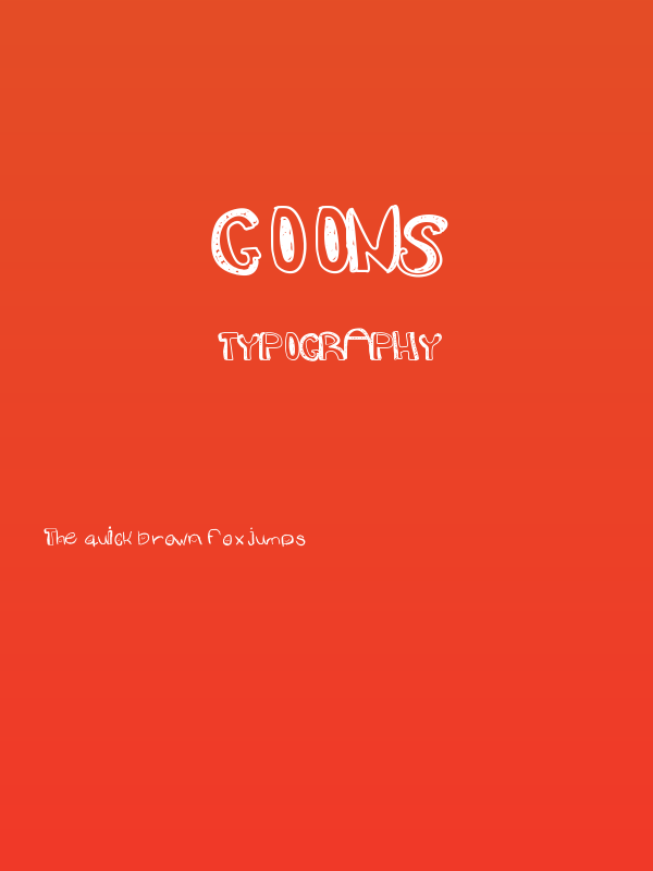 Goons Poster