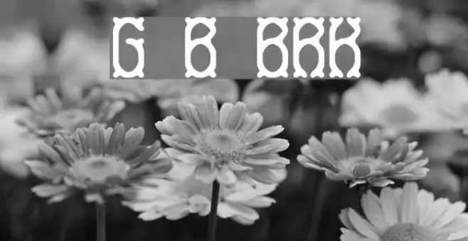 Goose Bumps BRK Font examples