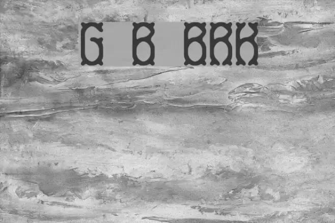 Goose Bumps BRK Font examples