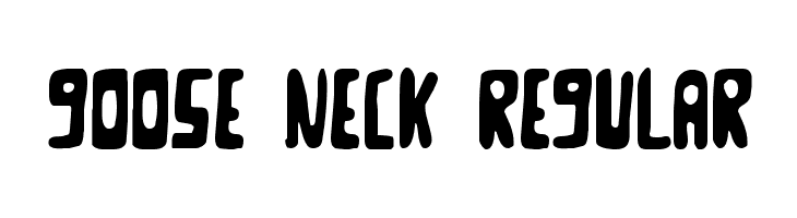 Goose Neck Regular  Free Fonts Download