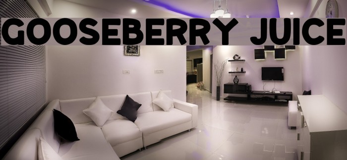 Gooseberry Juice フォント examples