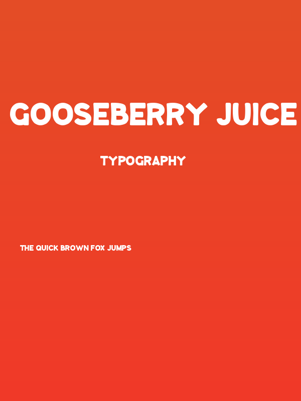 Gooseberry Juice Poster