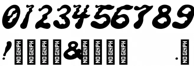 Goosebumps Regular Font OTHER CHARS