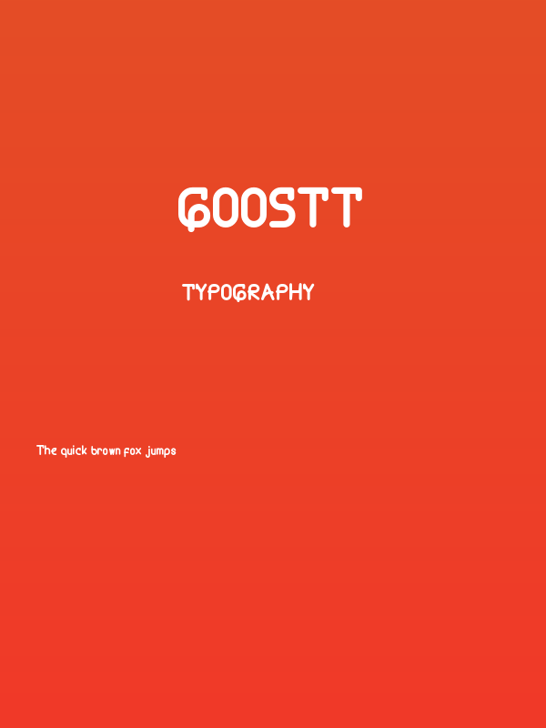 Goostt Poster