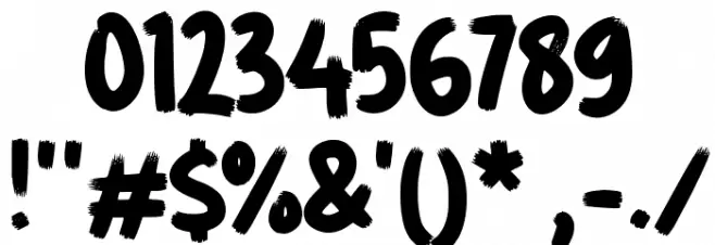 Gopek Font OTHER CHARS