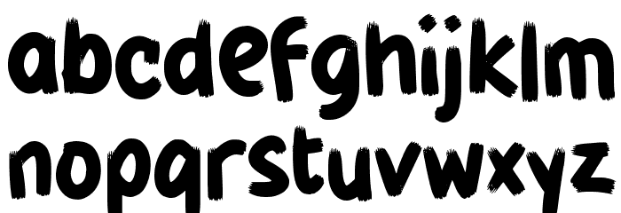 Gopek Font LOWERCASE