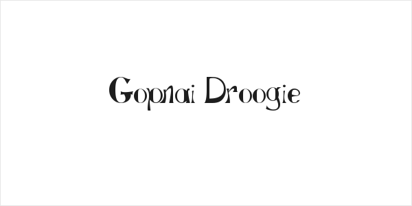 Gopnai Droogie Logo