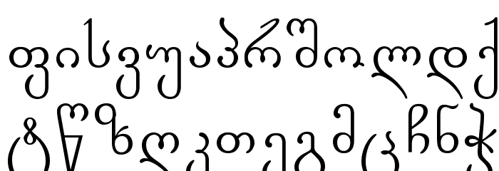 Gorda-ITV Font LOWERCASE