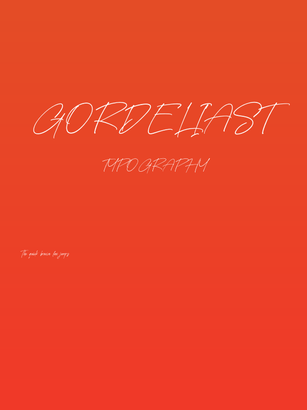 Gordeliast Poster
