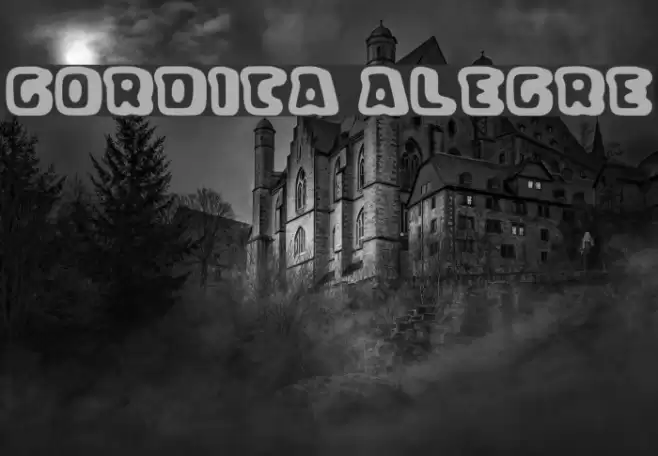 Gordita Alegre Font examples