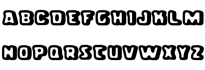 Gordita Alegre Font LOWERCASE