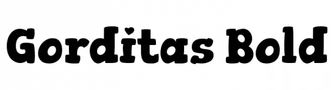 Gorditas Bold  font caratteri gratis