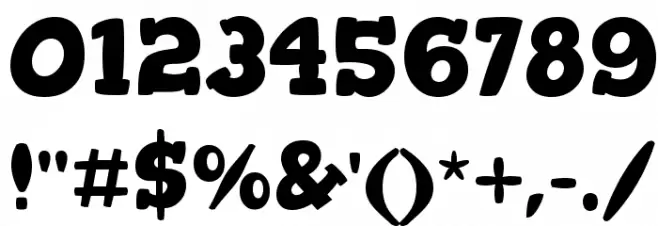 Gorditas Bold Font OTHER CHARS