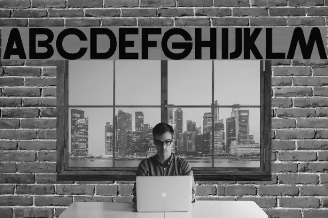 Gordon Regular Font examples