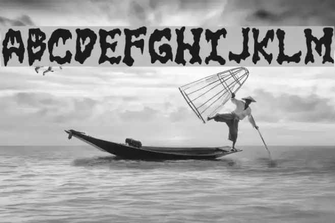 GoreFont II Font examples