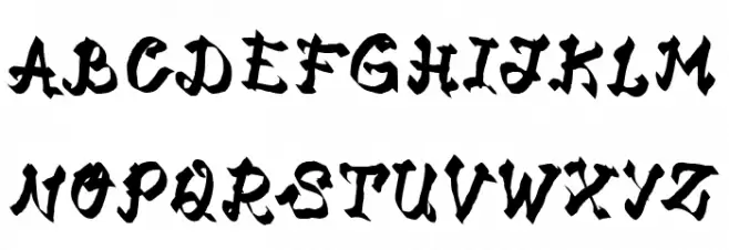 Goreng Font UPPERCASE