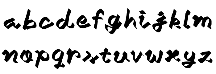 Goreng Font LOWERCASE