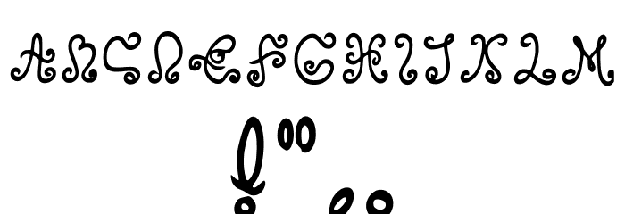 Gores Regular Font OTHER CHARS