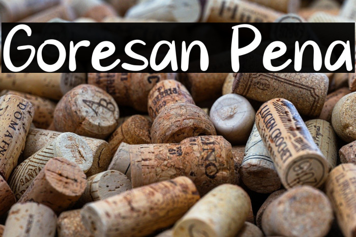 Goresan Pena Example 1