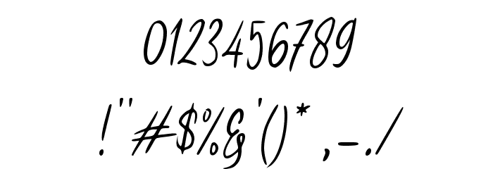 Goresan Script Schriftart Anderer Schreiben