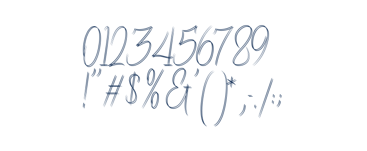 Goresant Script Dual Other Characters