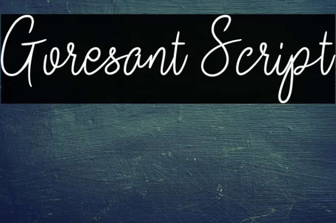Goresant Script Example 3