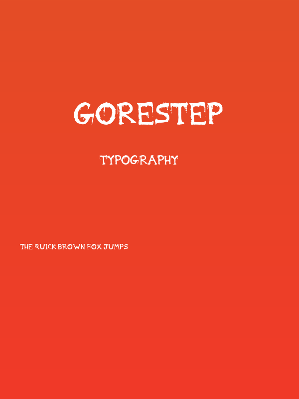 Gorestep Poster