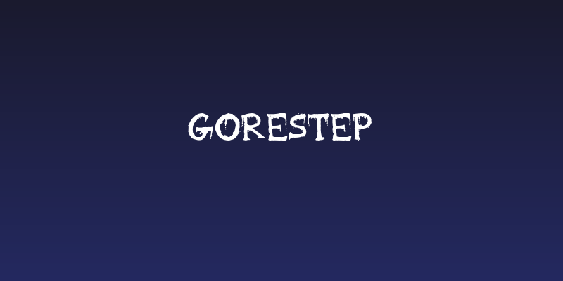 Gorestep Social Header