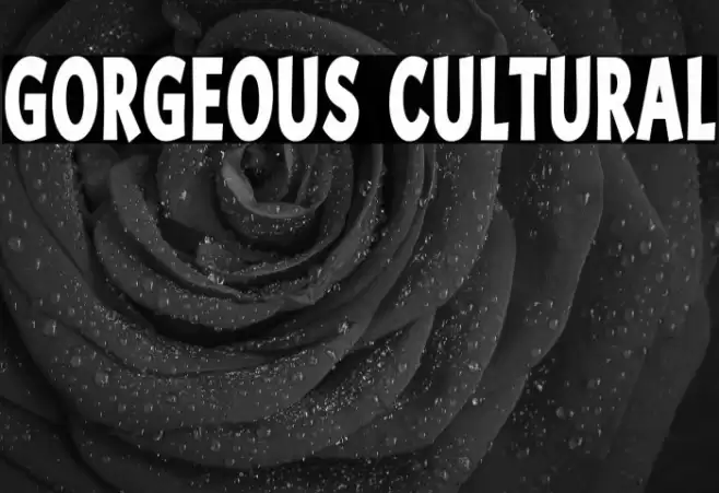 Gorgeous Cultural Schriftart examples