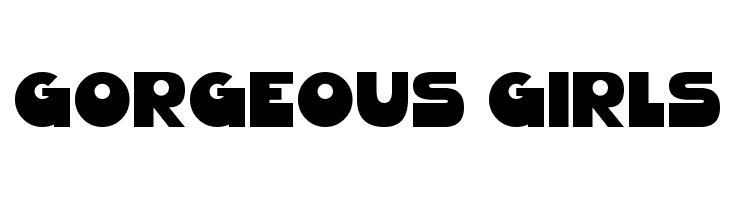 Gorgeous Girls Font
