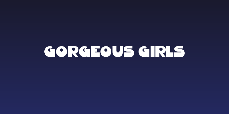 Gorgeous Girls Social Header