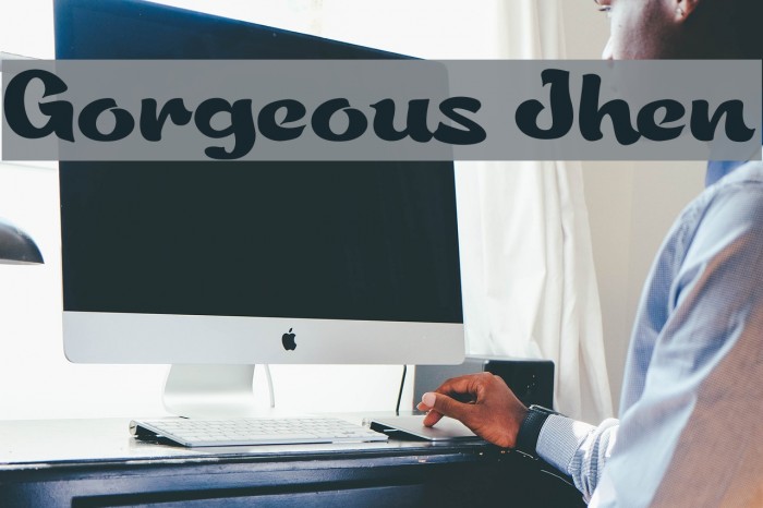 Gorgeous Jhen Font examples