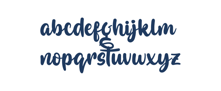 Gorgeous Personal Use Lowercase