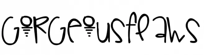GorgeousFlaws  font caratteri gratis