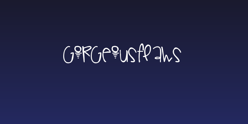 GorgeousFlaws Social Header