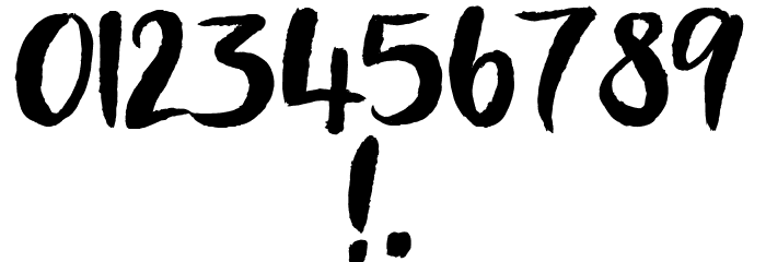 Gorgeously World - DEMO Font OTHER CHARS