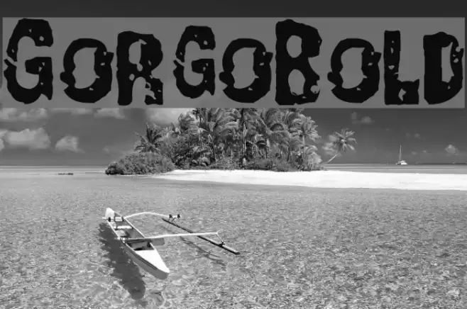 GorgoBold Font examples