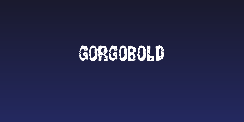 GorgoBold Social Header