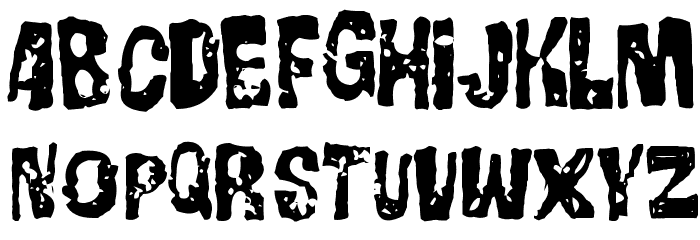 GorgoBold Font LOWERCASE